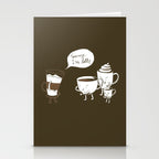Sorry, I'm latte. Stationery Card Gallery Image 2