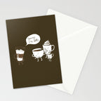Sorry, I'm latte. Stationery Card Gallery Image 2