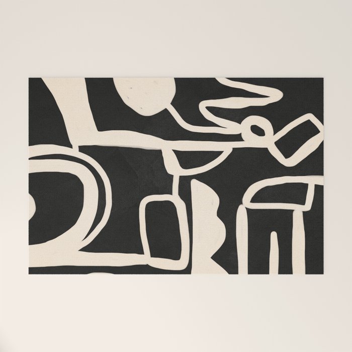 Abstract Lines 1 Welcome Mat Gallery Image 1