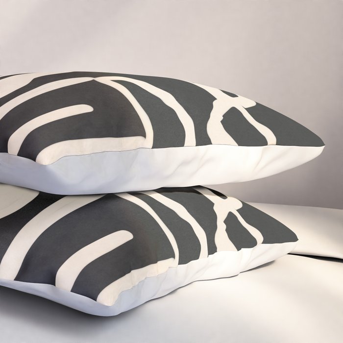 Abstract Lines 1 Pillow Sham Gallery Image 3