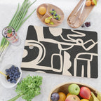 Abstract Lines 1 Cutting Board Gallery Image 2