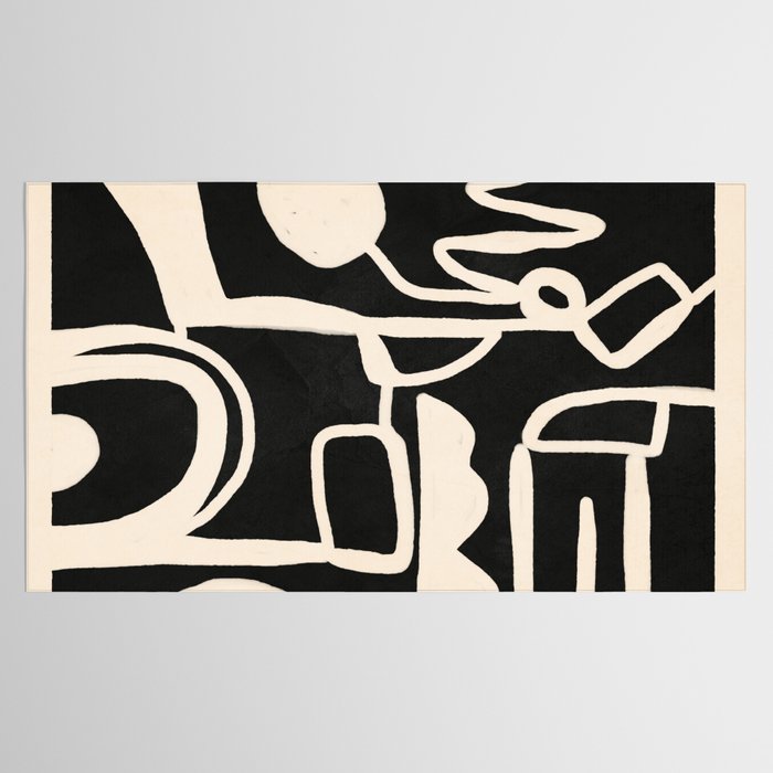Abstract Lines 1 Tablecloth Gallery Image 2