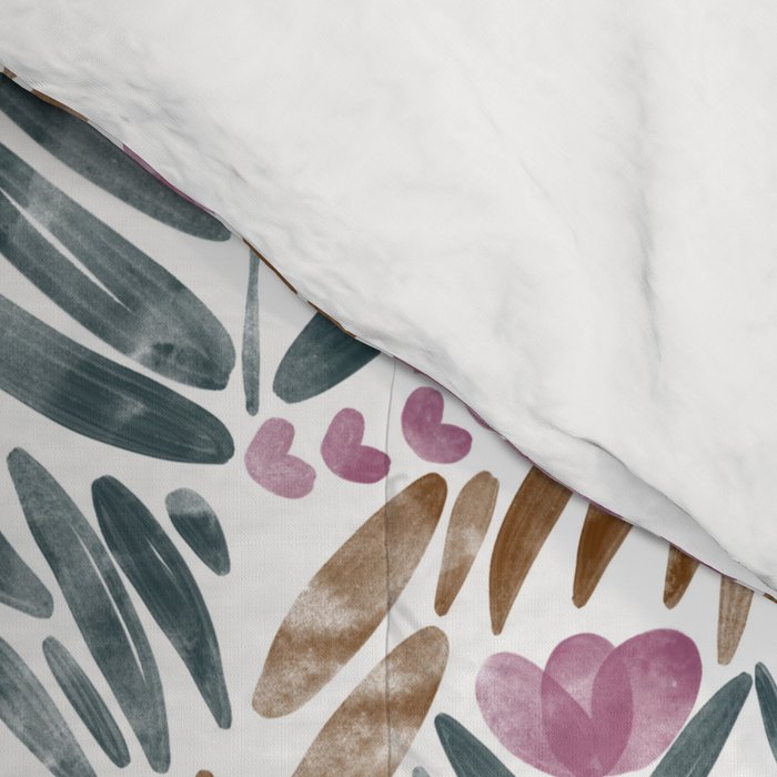 Floral Rhythm Botanic Comforter Gallery Image 4