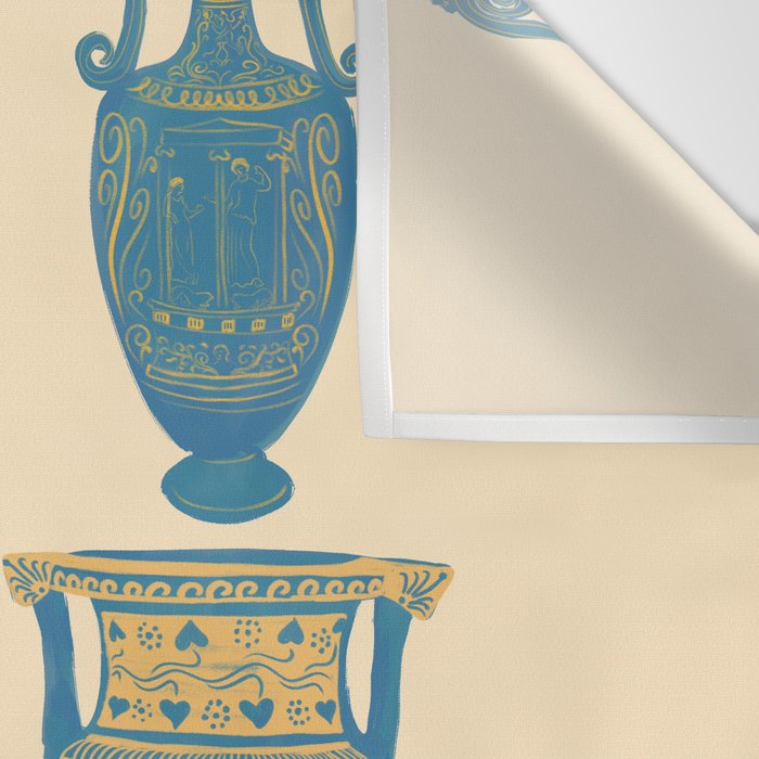 Terracotta Vessels from Italy Wall Tapestry Gallery Image 3