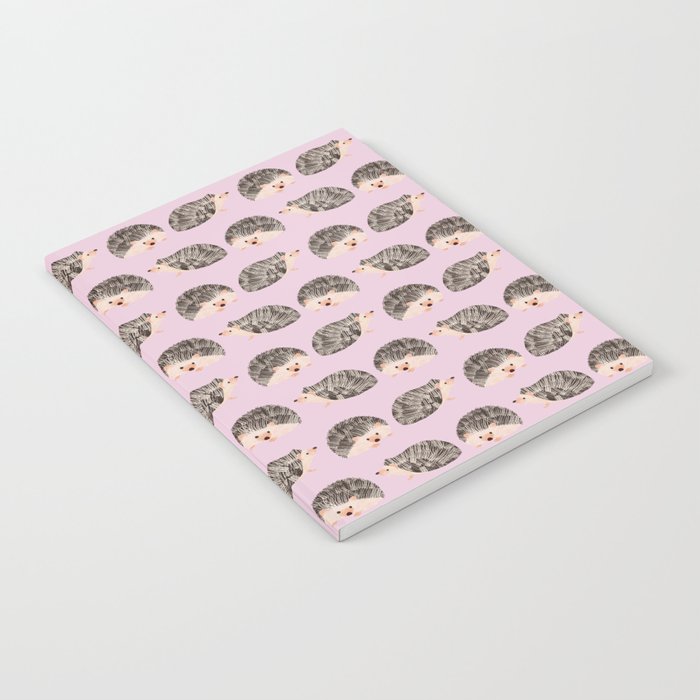 Hedgehog Rose Pink Notebook Gallery Image 2