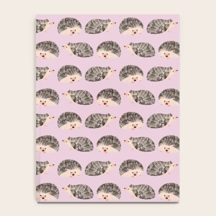 Hedgehog Rose Pink Notebook Gallery Image 4