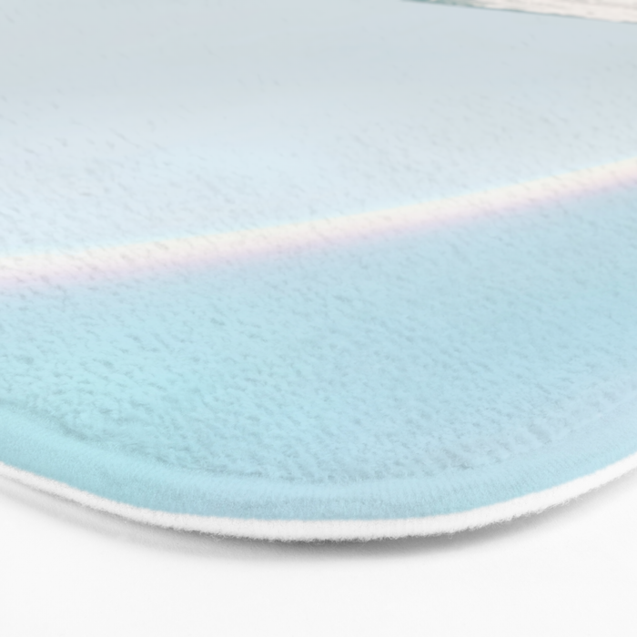 Malibu Beach Rainbow Bath Mat Gallery Image 3