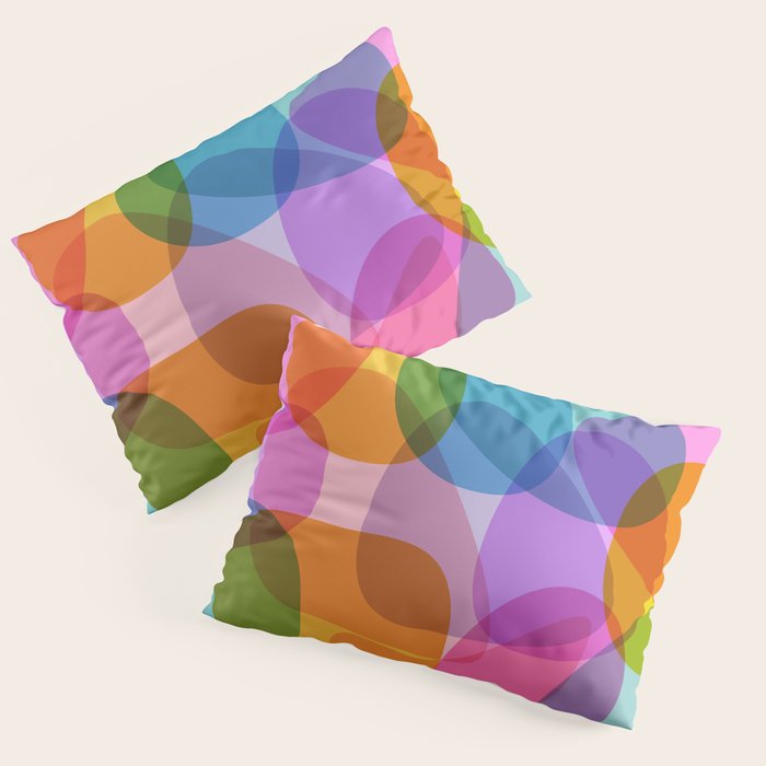 Color Burst Pillow Sham Gallery Image 1