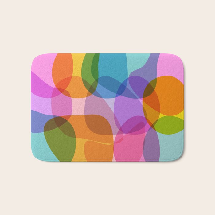 Color Burst Bath Mat Gallery Image 1