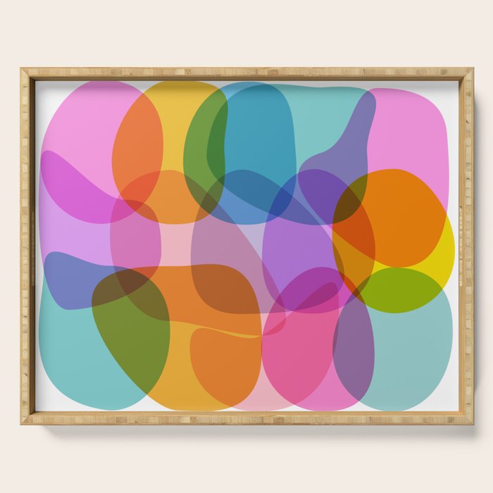 Color Burst Serving Tray Gallery Image 1