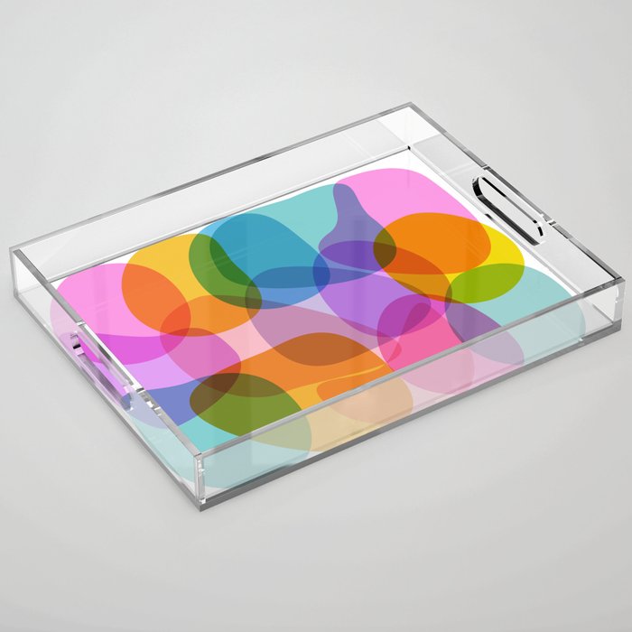 Color Burst Acrylic Tray Gallery Image 1