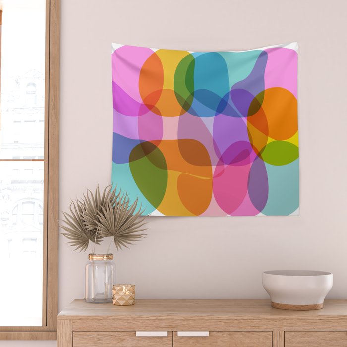 Color Burst Wall Tapestry Gallery Image 2
