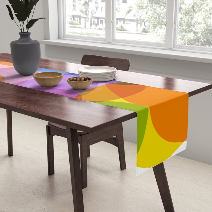 Color Burst Table Runner Gallery Image 2