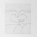 Unconditional Love Throw Blanket Gallery Image 2