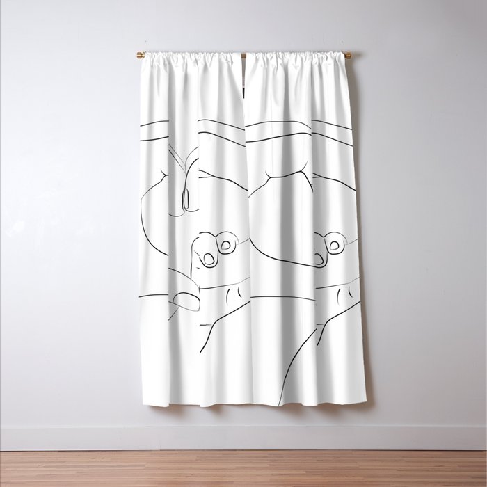 Unconditional Love Window Curtain Gallery Image 3