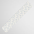 Vintage Toile Floral - Blue and White Table Runner Gallery Image 3