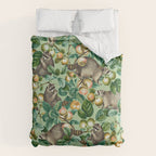 RACCOON AND FRUITS Comforter Gallery Image 6