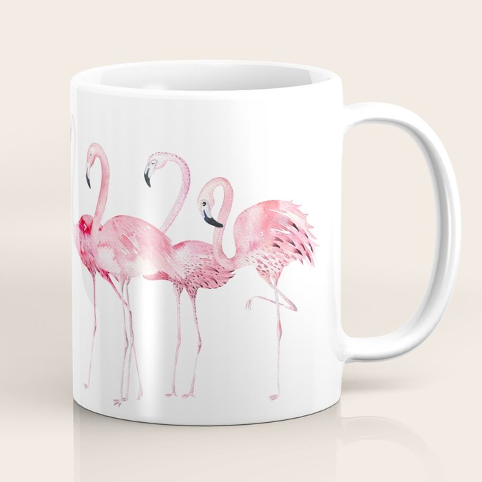 Flamingo Farm- Tropical Animal Bird World Coffee Mug Gallery Image 1