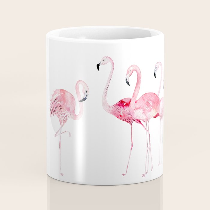 Flamingo Farm- Tropical Animal Bird World Coffee Mug Gallery Image 4