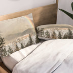 Rainbow In The Mountains | Lake In Norway Photo Art Print  | Nature Landscape Travel Photography Pillow Sham Gallery Image 2