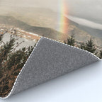 Rainbow In The Mountains | Lake In Norway Photo Art Print  | Nature Landscape Travel Photography Rug Gallery Image 4
