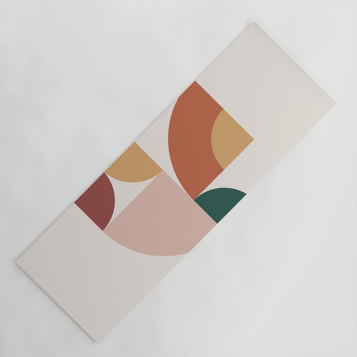 Abstract Geometric 13 Yoga Mat Gallery Image 1