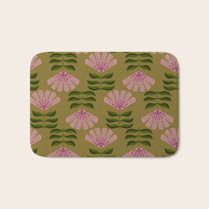 Gloriosa Daisy - eye flower Bath Mat Gallery Image 1