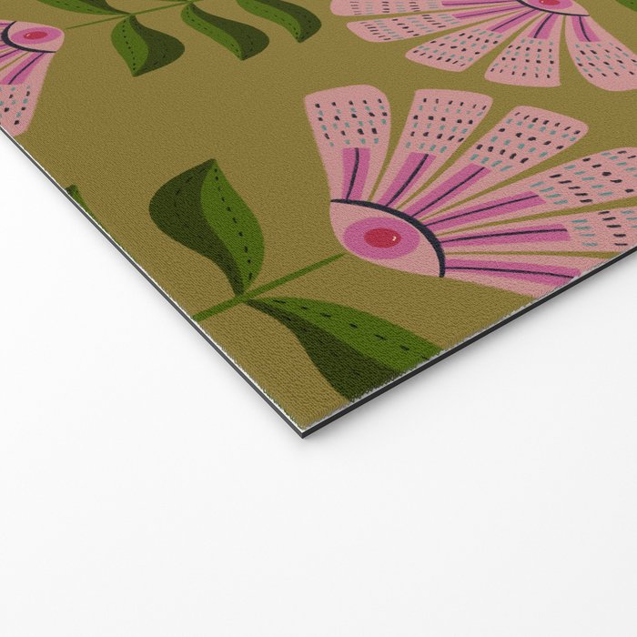 Gloriosa Daisy - eye flower Welcome Mat Gallery Image 2