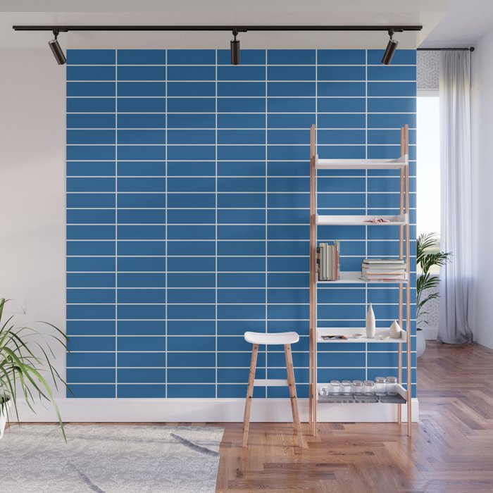 Grid Pattern III Wall Mural Gallery Image 1