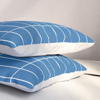 Grid Pattern III Pillow Sham Gallery Image 3