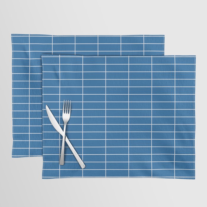 Grid Pattern III Placemat Gallery Image 1