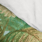 Vintage Tropical | Jungle Botanical Nature Banana Tree | Bohemian Plants Trees Forest Comforter Gallery Image 4