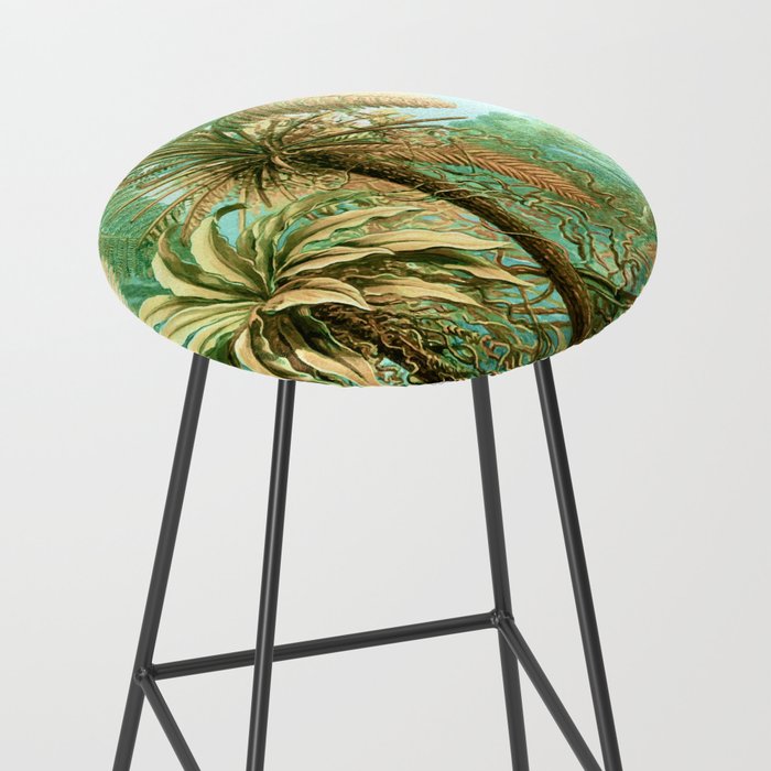 Vintage Tropical | Jungle Botanical Nature Banana Tree | Bohemian Plants Trees Forest Stool Gallery Image 2