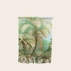 Vintage Tropical | Jungle Botanical Nature Banana Tree | Bohemian Plants Trees Forest Wall Hanging Gallery Image 1