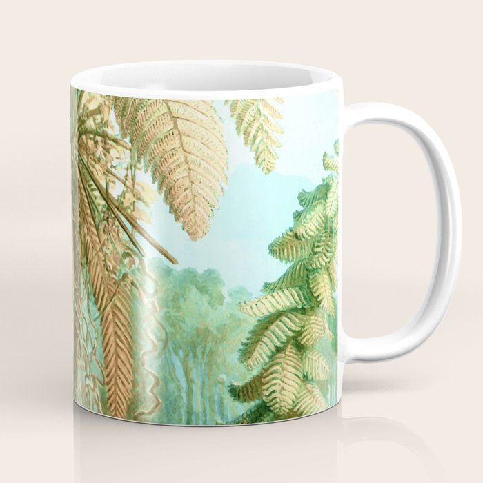 Vintage Tropical | Jungle Botanical Nature Banana Tree | Bohemian Plants Trees Forest Coffee Mug Gallery Image 1