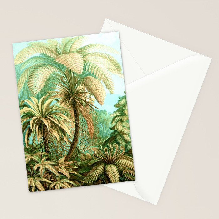 Vintage Tropical | Jungle Botanical Nature Banana Tree | Bohemian Plants Trees Forest Stationery Card Gallery Image 2