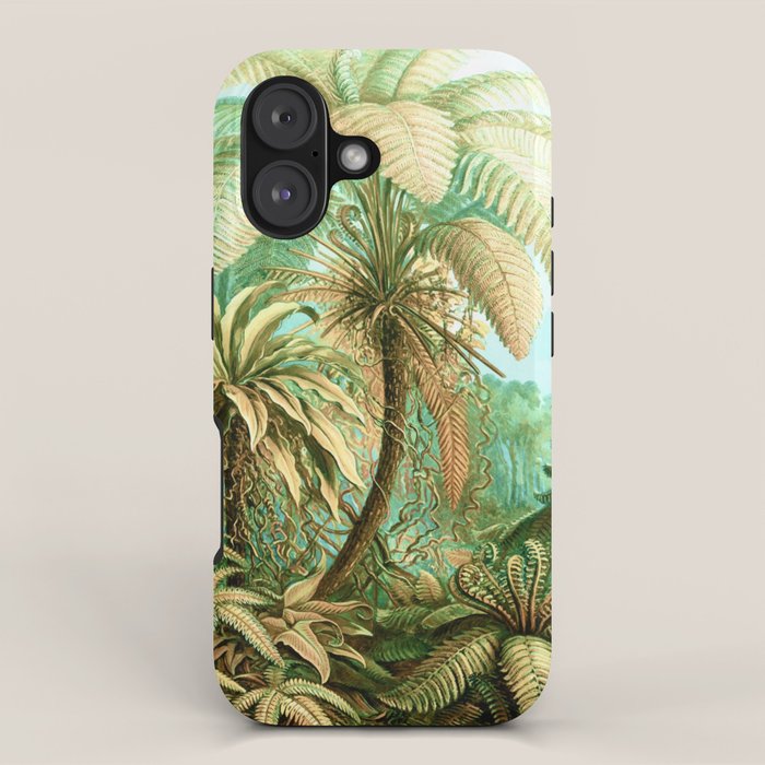 Vintage Tropical | Jungle Botanical Nature Banana Tree | Bohemian Plants Trees Forest iPhone Case Gallery Image 1