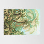 Vintage Tropical | Jungle Botanical Nature Banana Tree | Bohemian Plants Trees Forest Rug Gallery Image 2