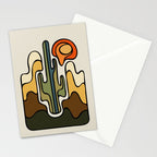 Desert Sun Stationery Card Gallery Image 2