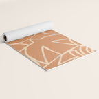 Abstract organic nature art shape paint pattern Yoga Mat Gallery Image 2