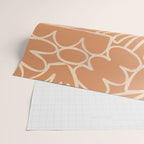 Abstract organic nature art shape paint pattern Wrapping Paper Gallery Image 2