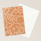 Abstract organic nature art shape paint pattern Stationery Card Gallery Image 2