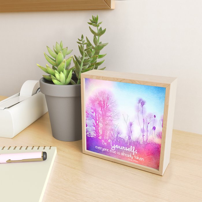 Be Yourself Mini Art Print Gallery Image 2