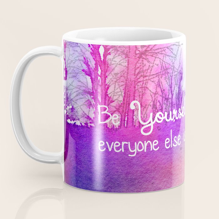 Be Yourself Coffee Mug Gallery Image 3