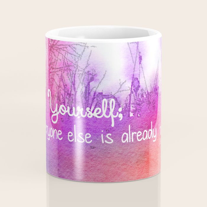 Be Yourself Coffee Mug Gallery Image 4