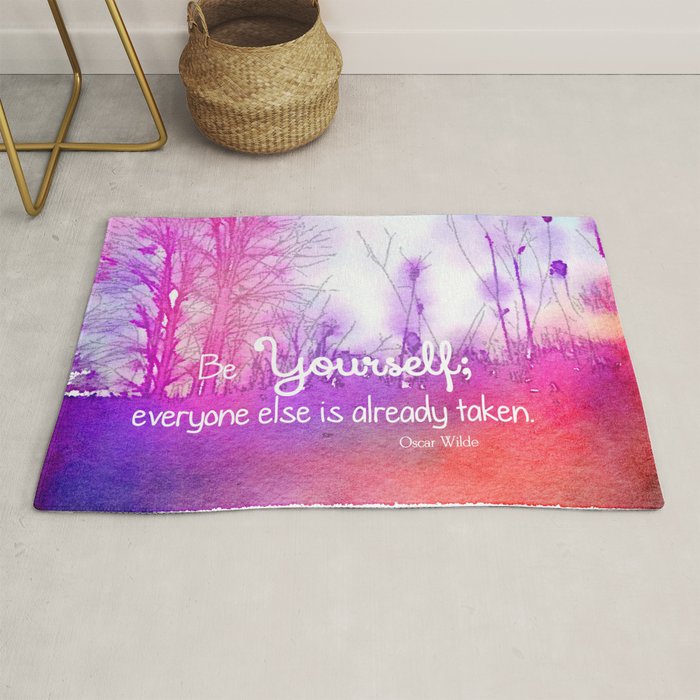 Be Yourself Rug Gallery Image 1