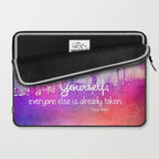 Be Yourself Laptop Sleeve Gallery Image 2
