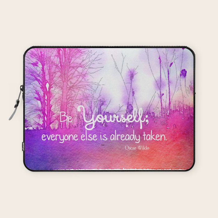 Be Yourself Laptop Sleeve Gallery Image 1
