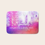 Be Yourself Bath Mat Gallery Image 1