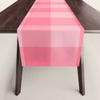 Sweet Peony Gingham Table Runner Gallery Image 1